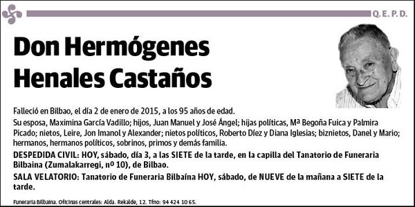 HENALES CASTAÑOS,HERMOGENES