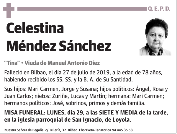 Celestina Méndez Sánchez