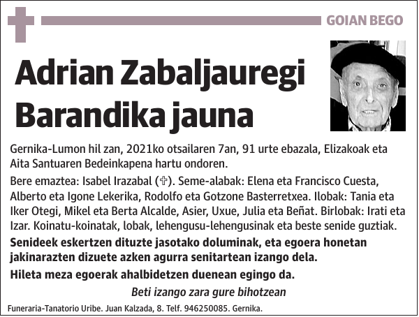 Adrian Zabaljauregi Barandika