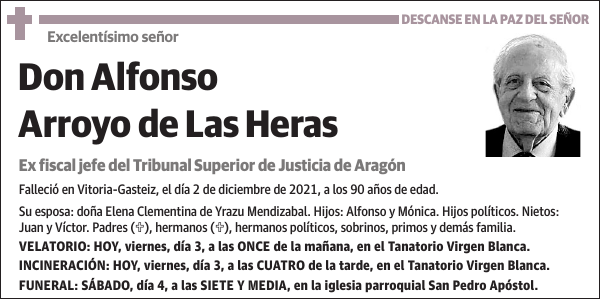 Alfonso Arroyo de Las Heras