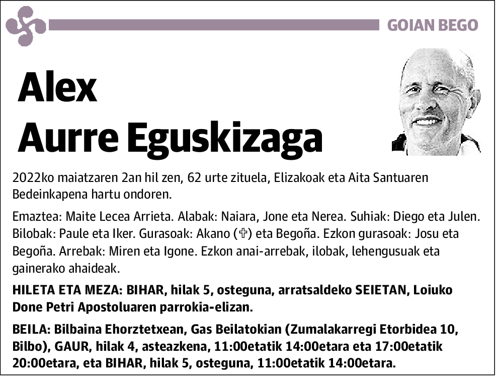 Alex Aurre Eguskizaga