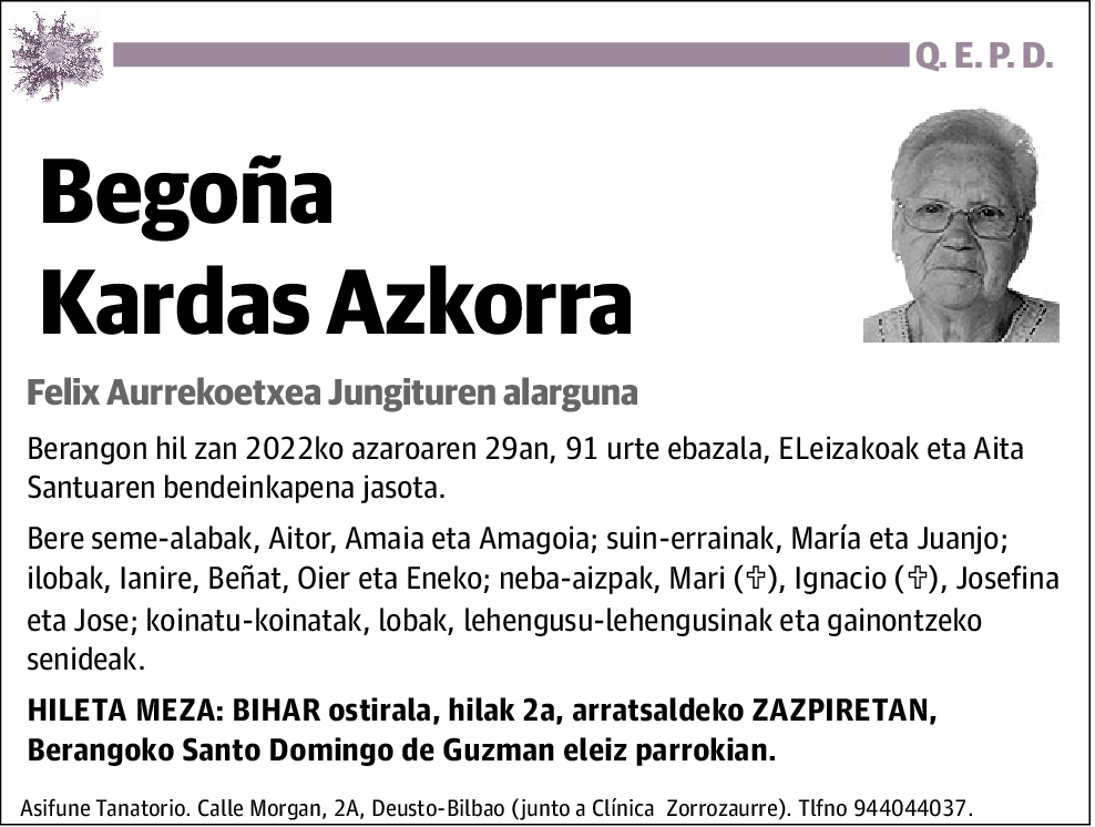 Begoña Kardas Azkorra