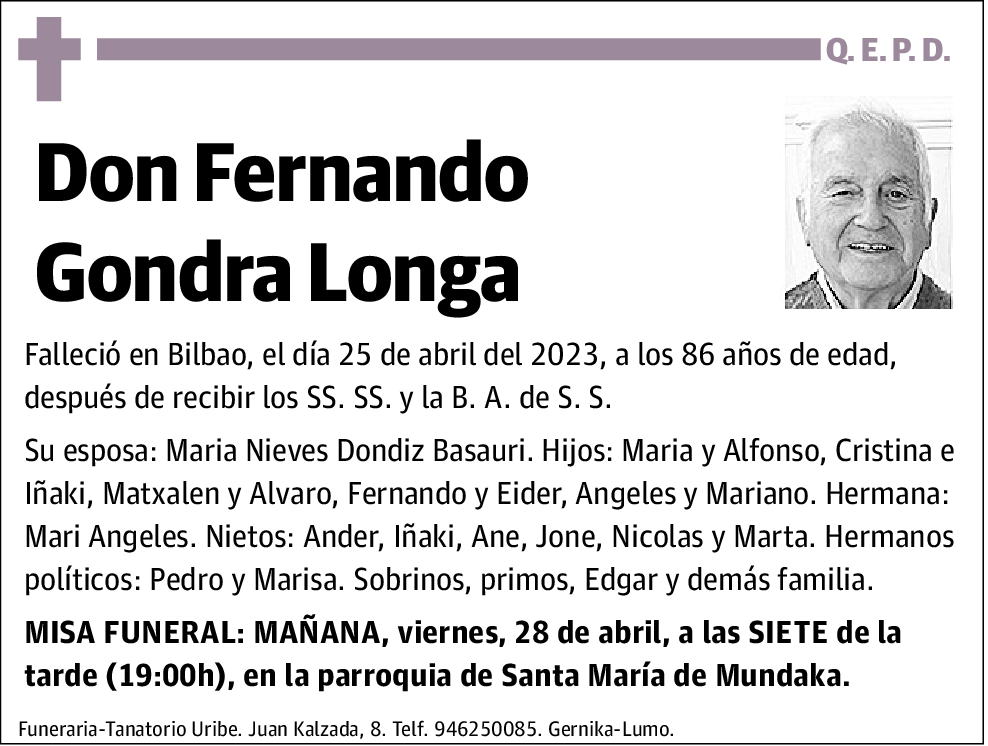 Fernando Gondra Longa