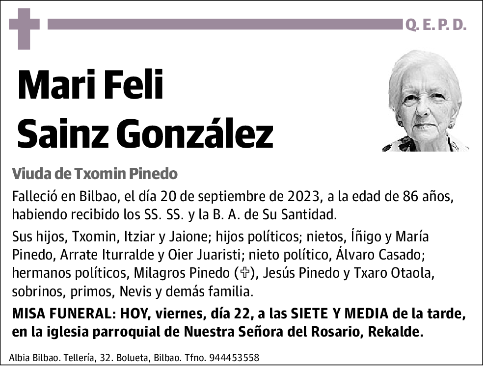 Mari Feli Sainz González