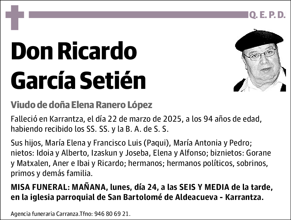 Ricardo García Setién