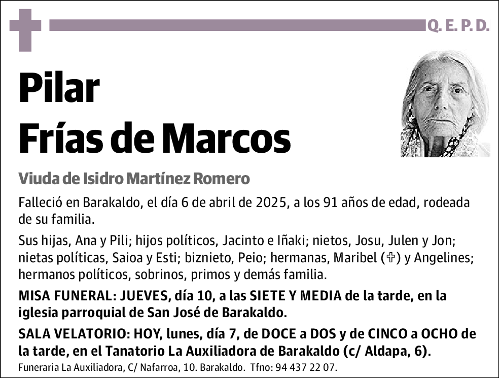 Pilar Frías de Marcos