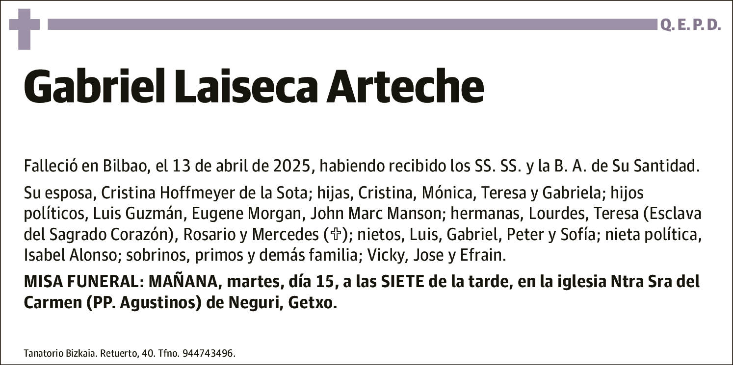 Gabriel Laiseca Arteche