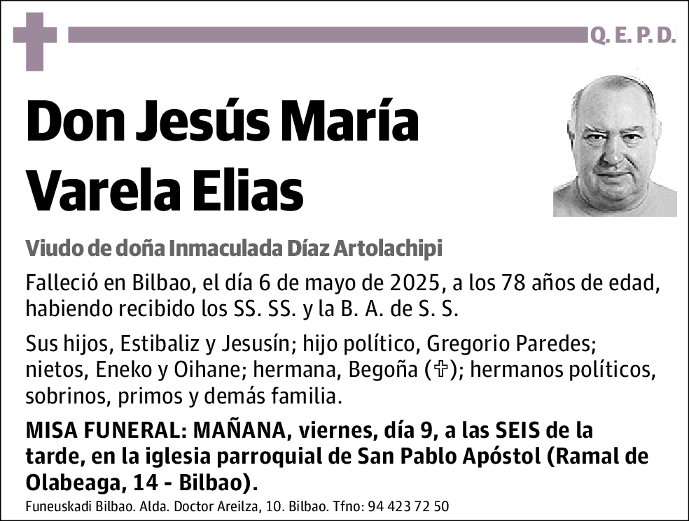 Jesús María Varela Elias