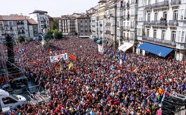 Cuenta atrás para unas fiestas de Vitoria con 350 actos